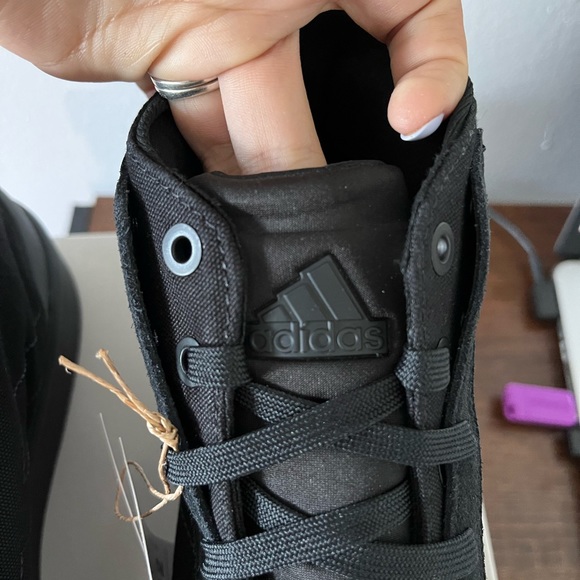 NWT Adidas Znsored Hi Sneakers - Black - Skate-Style - Various Sizes - GZ2292 - Picture 9 of 10